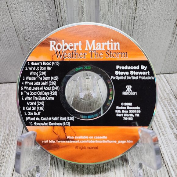 Robert Martin Weather The Storm CD 2002 - CD Only! - Picture 1 of 2